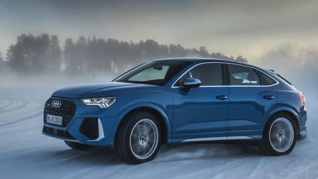 The RS Q3 borrows some of its styling cues from the RS3 Sportback.