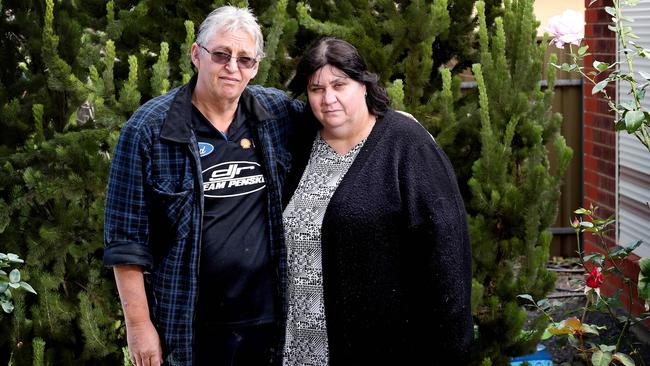 Michele and Bryan Clarke at their Andrew Farms home in 2018. Picture: Dylan Coker