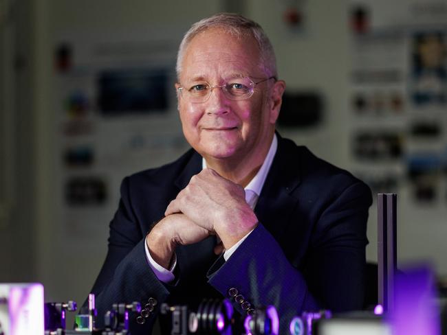 5/10/2023 Distinguished Professor David Moss of the Swinburne University of Technology has been named as the Research Magaizine as the top Australian researcher in Optics and Photonics. Aaron Francis / The Australian