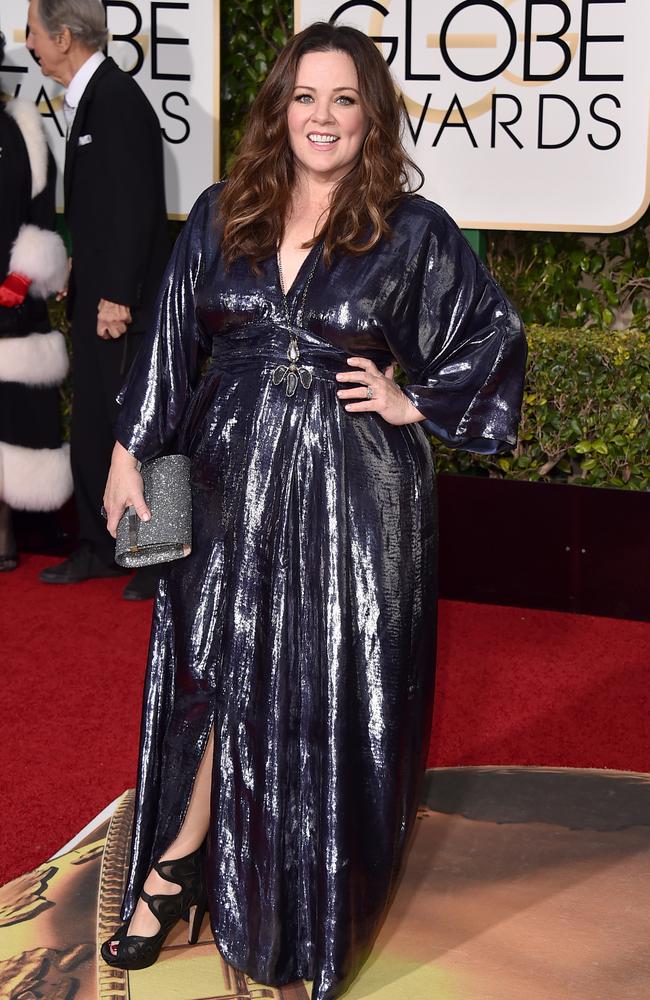 Actress Melissa McCarthy at the 73rd annual Golden Globe Awards in 2016.