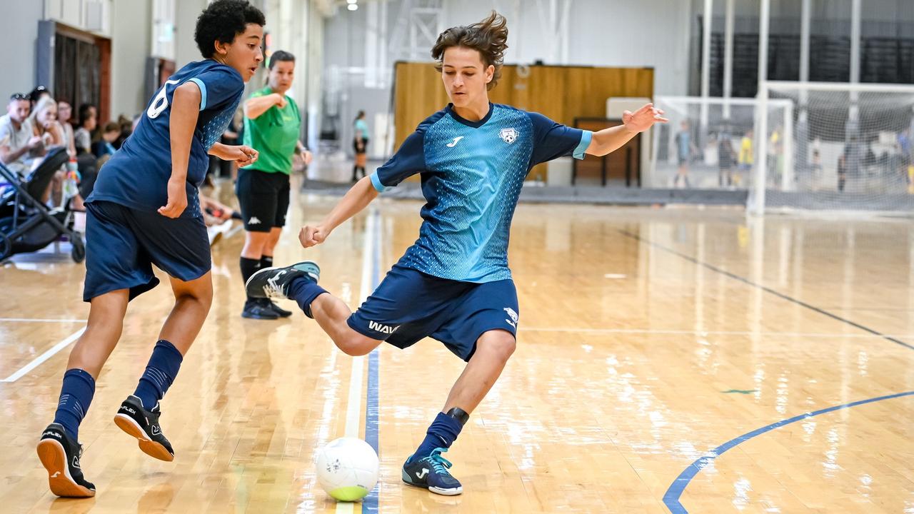 Sunshine Coast futsal wave player Mason Ngaha. Picture: Nikki Grigg Photography