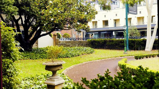 The view of Boronia House looking towards Hotel Mosman.