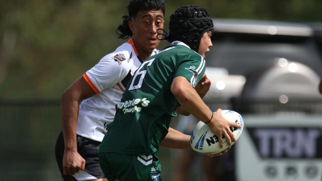 Triston Ross. Macarthur Wests Tigers vs Western Rams. Andrew Johns Cup. Picture: Warren Gannon Photography