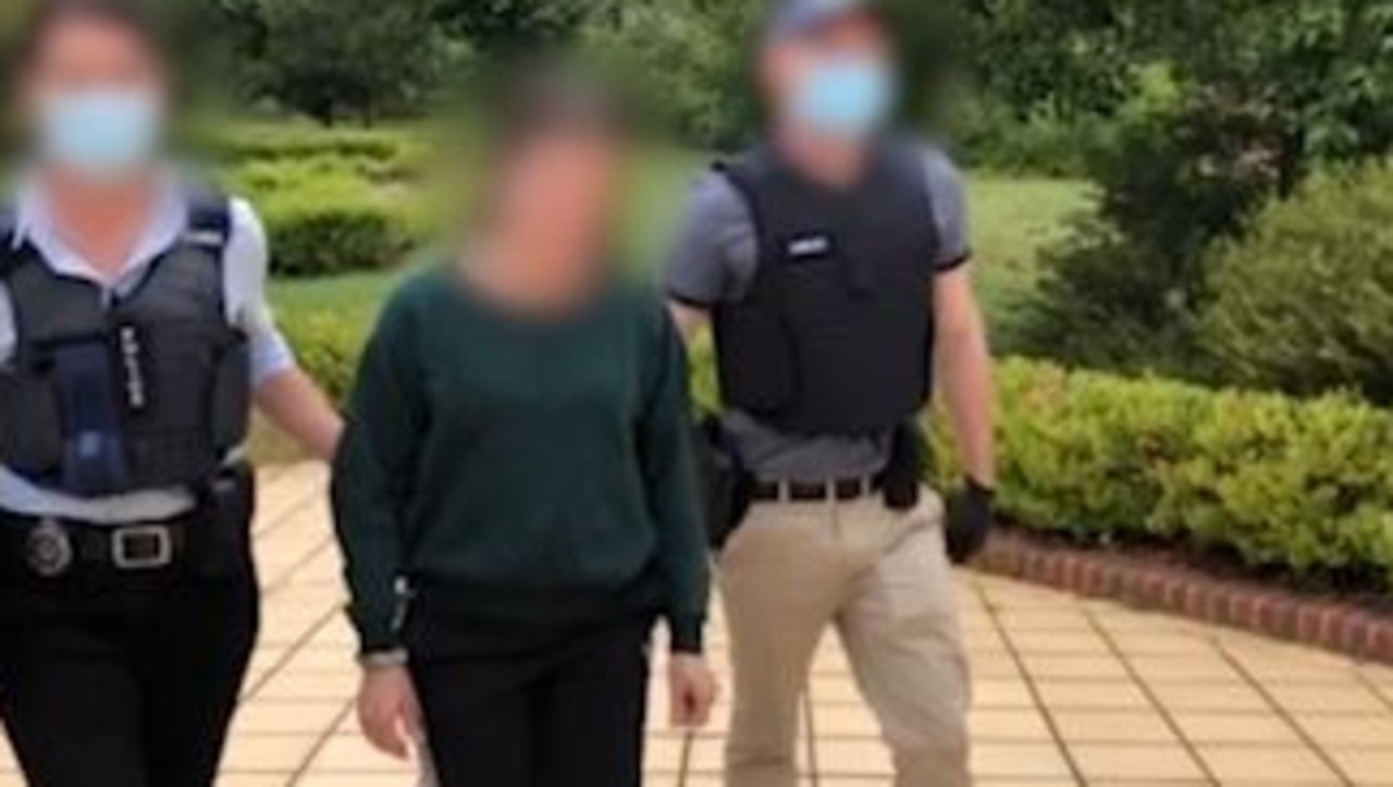 Mr Shah allegedly verbally abused the employee and threatened him with deportation if he didn’t work enough. Picture: From NSW Police-supplied video