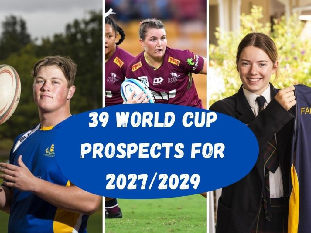 The Chronicle's 39 Darling Downs prospects for the 2027/2029 Rugby World Cups in Australia. Photo: Getty Images/The Chronicle