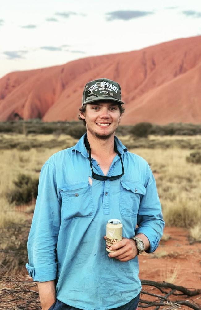 Jack Holt at Uluru