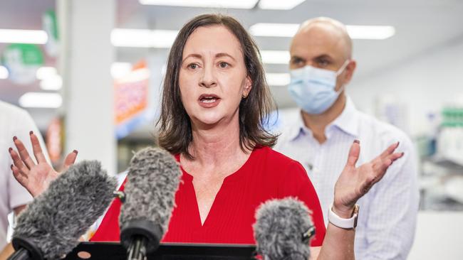 Health Minister Yvette D'Ath has revealed the definition of essential worker will not include those involved in the hospitality and tourist industries. Picture: Richard Walker