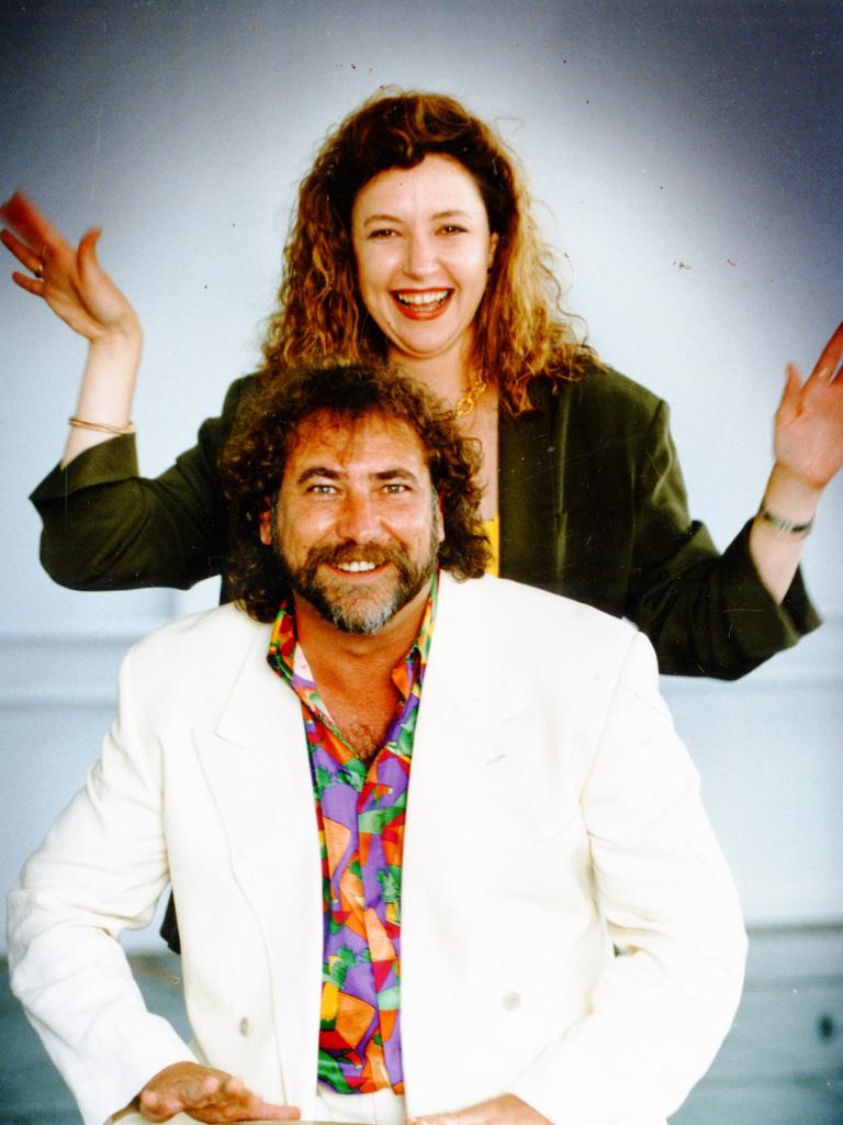 David Day and his wife Annette in 1993. Picture: Grant Nowell