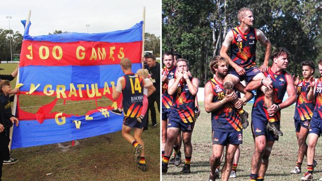 Gary Wallace reflects on his incredible career with the Noosa Tigers. Pictures: Craig Slaney Sports Photography.