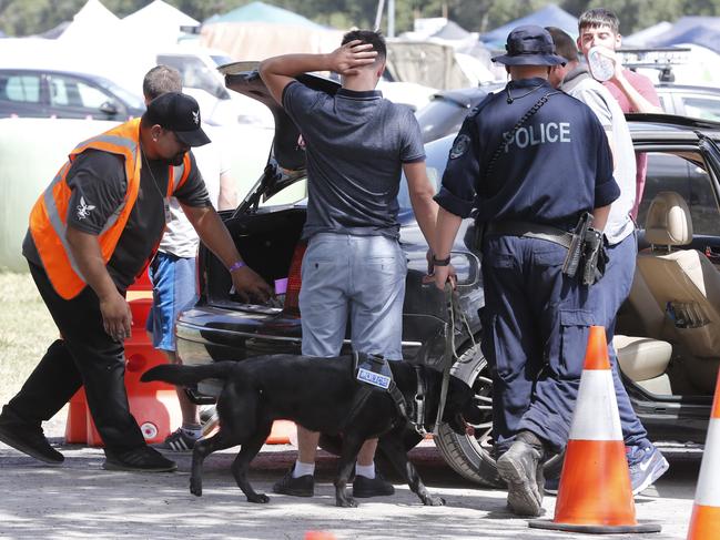 Camden PAC led a mammoth police operation at the final Secret Garden music festival at the weekend. Picture: David Swift