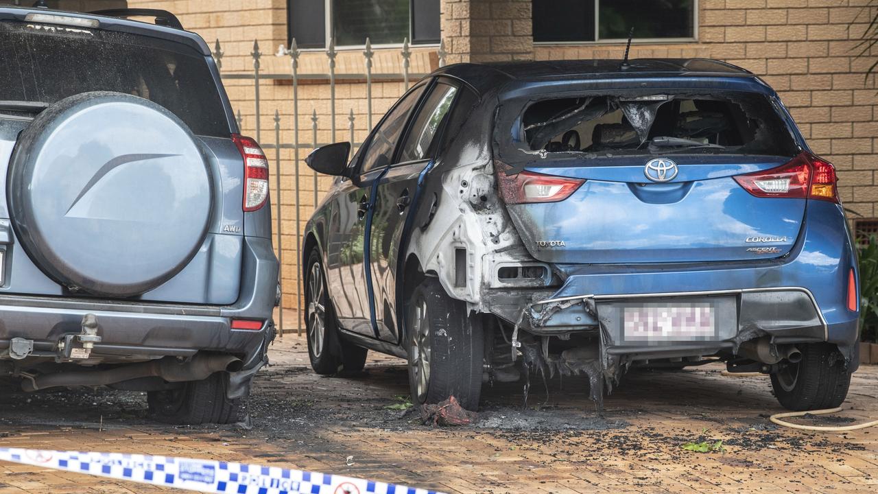 Suspected arson at a Rowbotham St home. Friday, March 3, 2023. Picture: Nev Madsen.