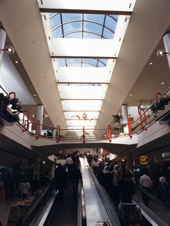 The interior of Colonnades in the early 2000s.