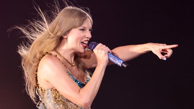 Aussie Swifties have few chances to get their hands on official Eras Tour merchandise. Picture: Getty Images