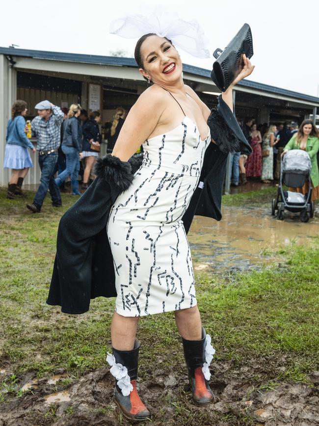 Rosie Beecher at the Clifton Cup races hosted by Clifton Jockey Club, Saturday, October 22, 2022. Picture: Kevin Farmer