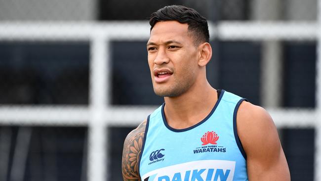 Israel Folau has been widely condemned for his controversial comments.