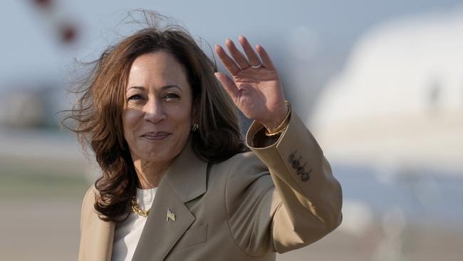 US Vice President and Democratic presidential candidate Kamala Harris. Picture: Stephanie Scarbrough / POOL / AFP