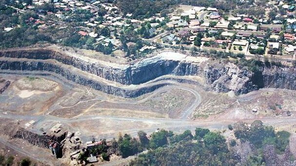 The Bridge Street quarry.