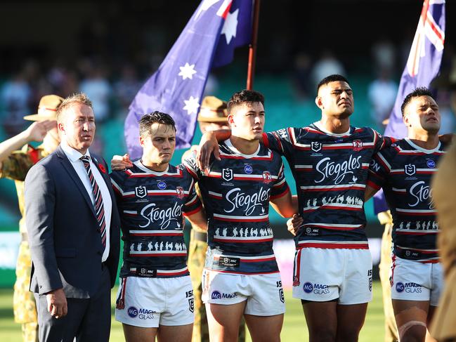 Roosters coach Trent Robinson says Anzac Day requires a different preparation. Picture: Phil Hillyard