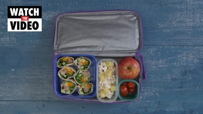 Healthy lunch box combos from Nutrition Australia