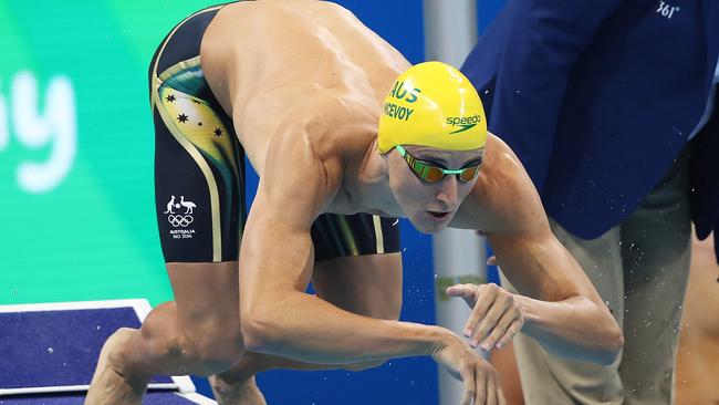 Cameron McEvoy at the Rio 2016 Olympic Games. Picture: Phil Hillyard