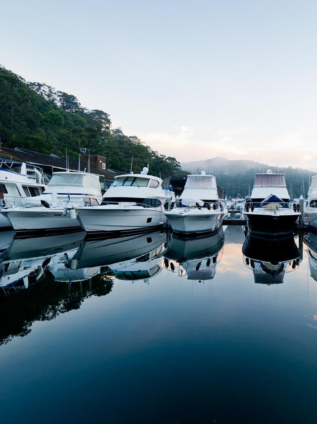 Akuna Bay during the boating festival Picture: Supplied