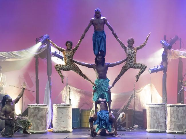 Afrique en Cirque is a major attraction this year. Picture: Helen Page