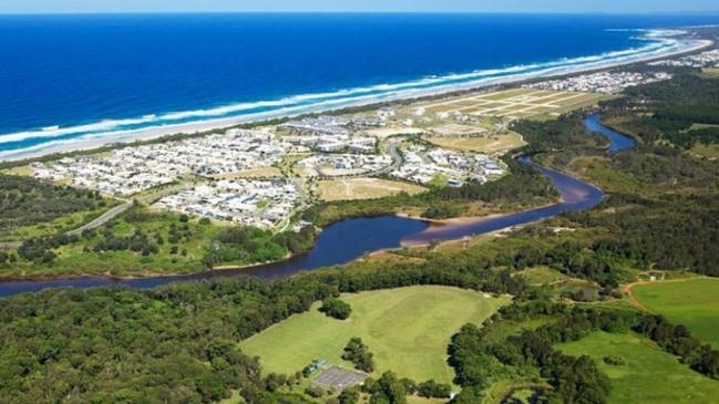 The attack happened at a Kingscliff home in the north of the Tweed Shire.