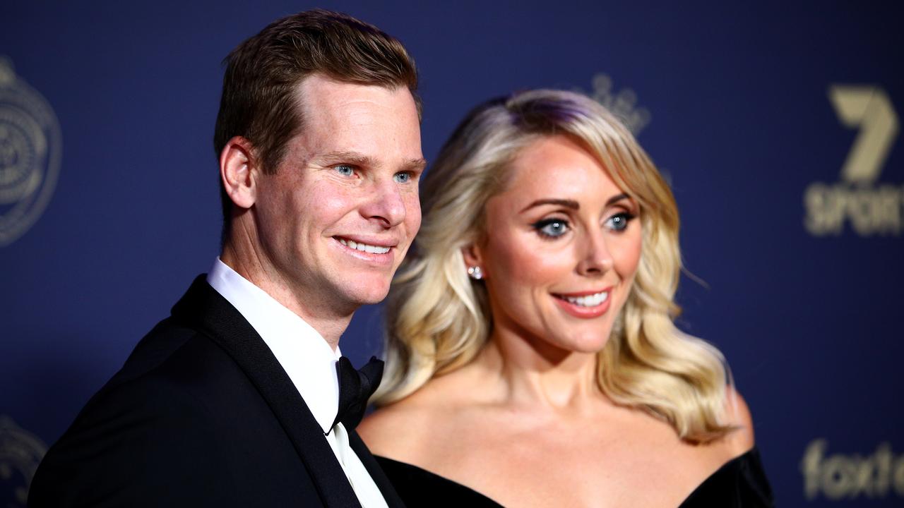 Steve Smith and wife Dani Willis.