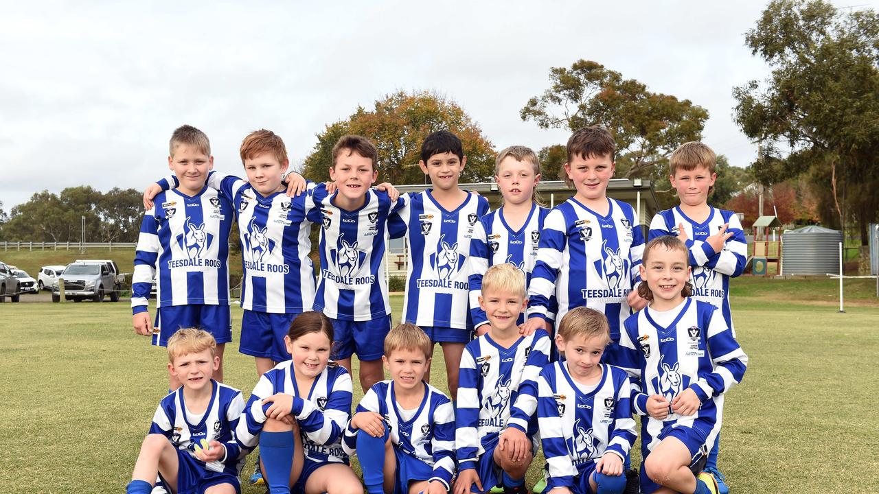 Teesdale under-9 football team.