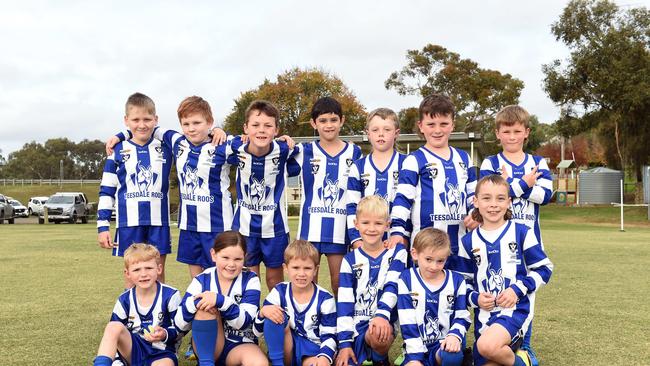 Teesdale under-9 football team.