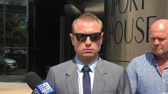 Paramedic Bradley Gerard O'Neill outside Southport Magistrates Court. Picture: Lea Emery