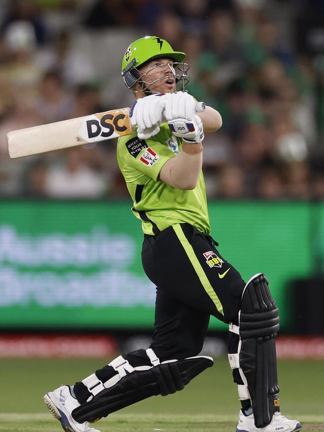 David Warner will feature from mid-January. Picture: Darrian Traynor/Getty Images