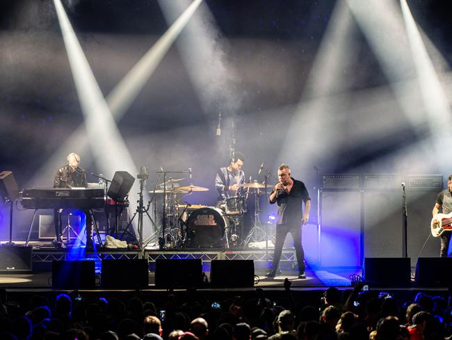 Cold Chisel at A Day on the Green at Sirromet Wines. Picture: Sonia Bettinelli