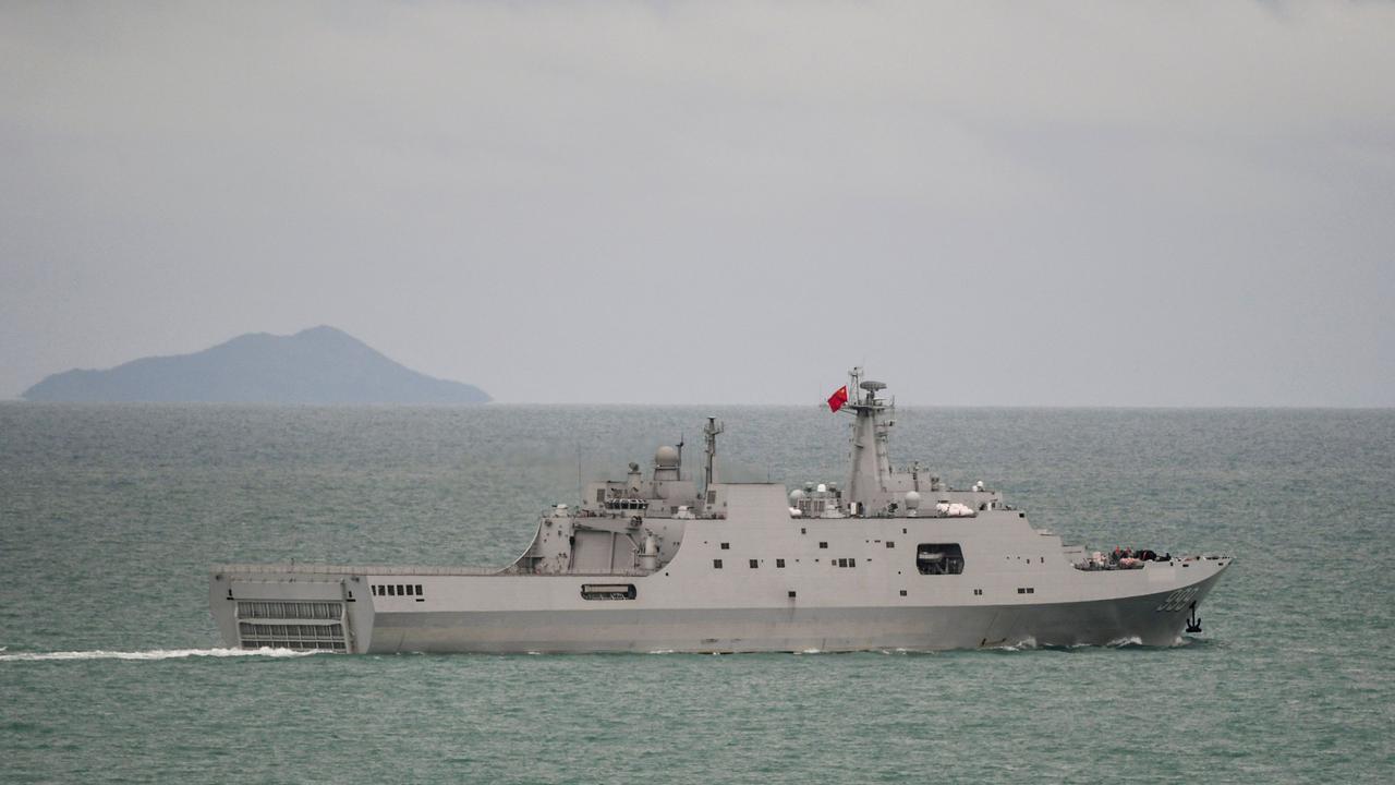 Experts warn China could move into the Pacific before the election is over. Photo: Handout / Australian Defence Force / AFP)