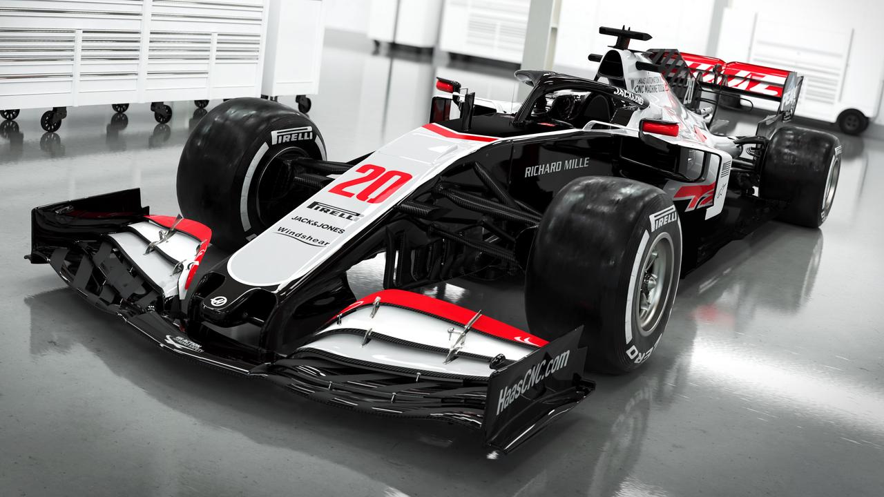 This is the VF-20, Haas' 2020 challenger.