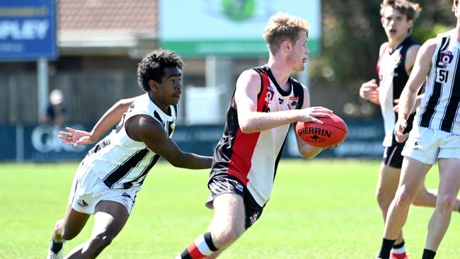 Morningside Vs Sherwood playing in the colts AFL semi final. Saturday September 7, 2024. Picture, John Gass