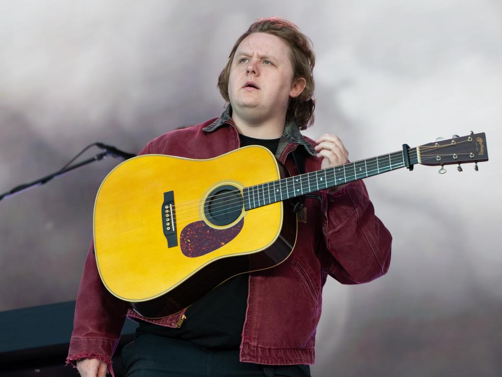 Lewis Capaldi has broken his silence following his heartbreaking Glastonbury performance. Picture: Joseph Okpako/WireImage/Getty Images