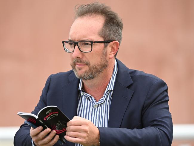 MELBOURNE, AUSTRALIA - MAY 11: Matt Cain, Chairman of Melbourne Race Club is seen during Melbourne Racing at Caulfield Racecourse on May 11, 2024 in Melbourne, Australia. (Photo by Vince Caligiuri/Getty Images)