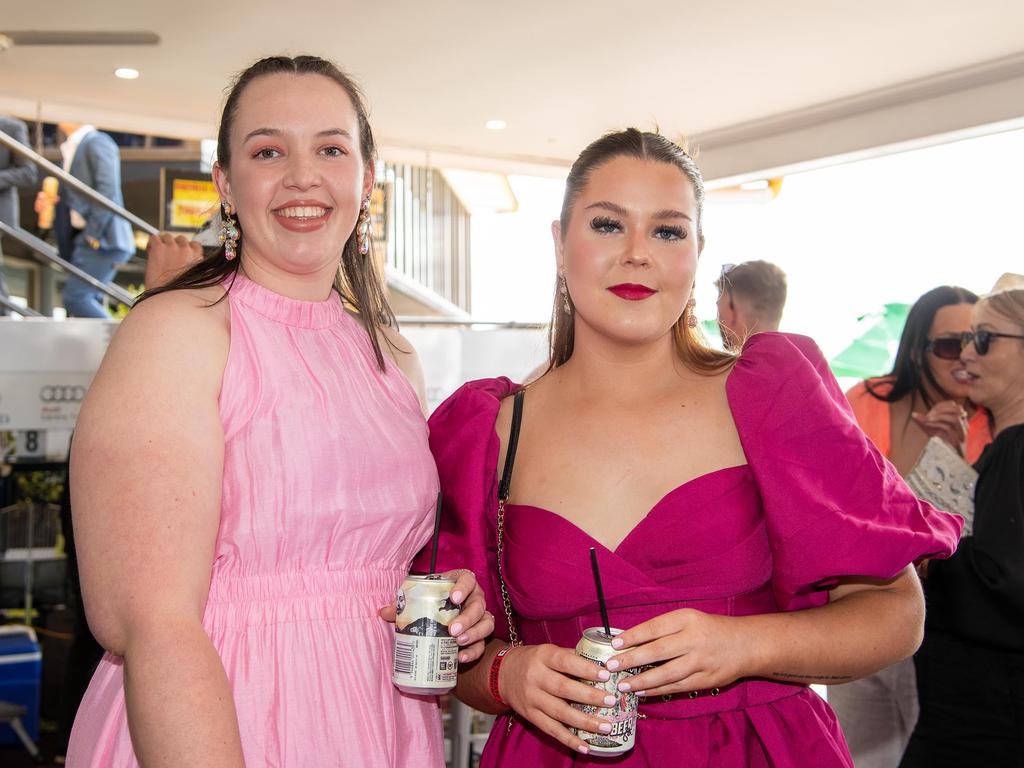 Abbey Condon (left) and Natasha Henningsen.