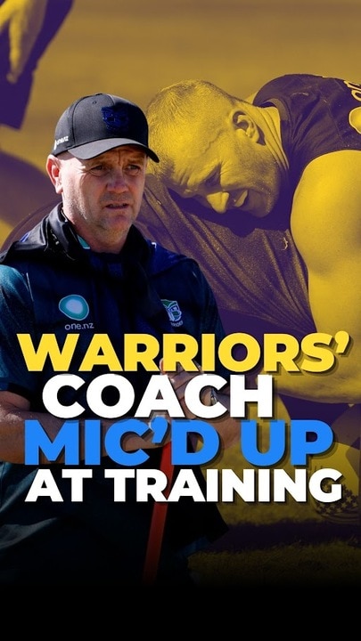 Inside intense Warriors mic'd up training session