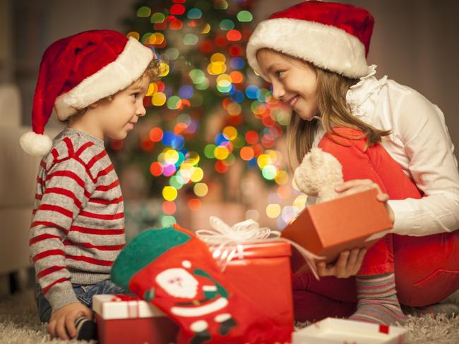 Many adults opt to give children cash instead of physical presents for Christmas. Picture: Getty Images