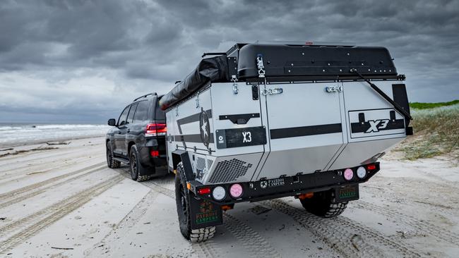 Patriot X3 off-road camper trailer.