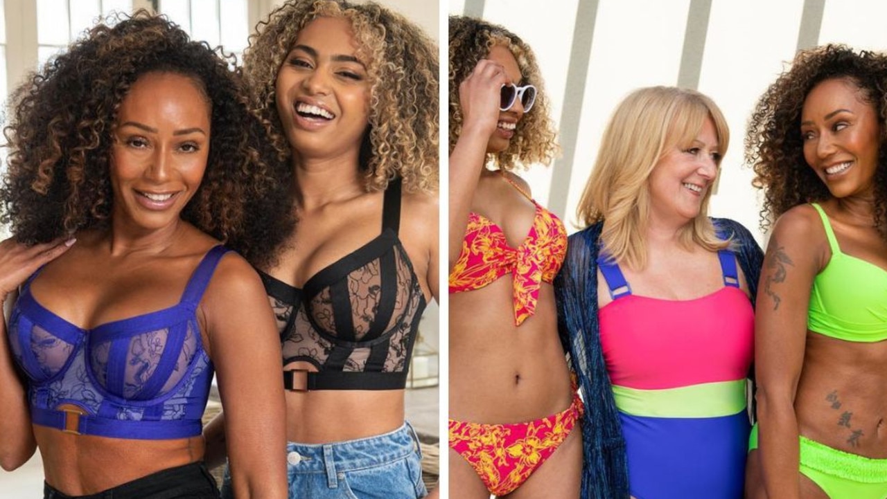 Spice Girl Mel B stars in lingerie photo shoot with mum and daughter