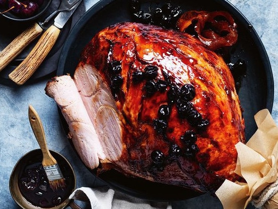 This rum and Coke Christmas ham.