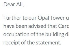 Updates provided to residents of Opal