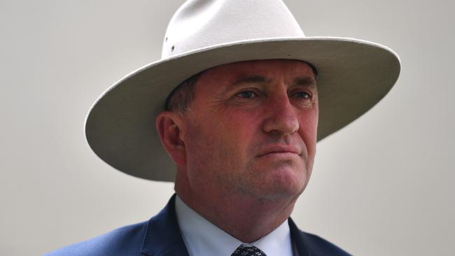 Deputy Prime Minister Barnaby Joyce today. Picture: AAP