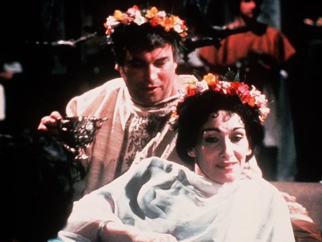 Brian Blessed and Sian Phillips in I Claudius