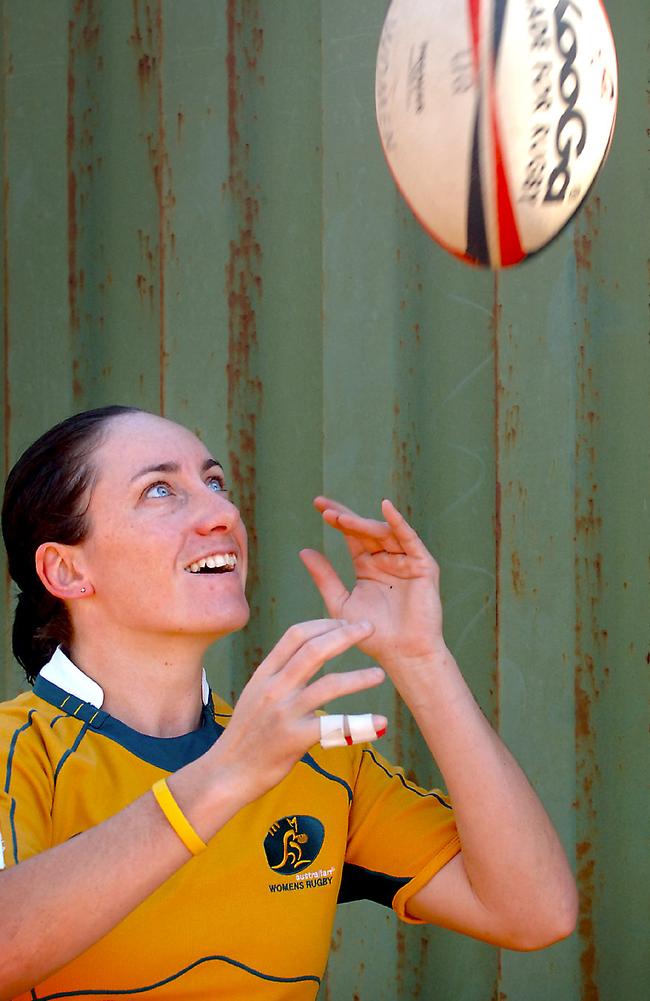 Former Australian rugby player Tricia Brown. PICTURE: FILE