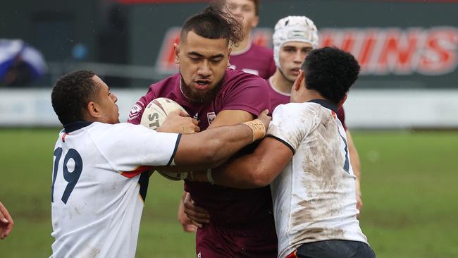 Immanuel Kalekale playing for Queensland last season. Picture: Liam Kidston