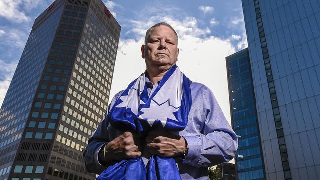 Former SA secretary of the CFMEU Aaron Cartledge. Picture: Roy VanDerVegt